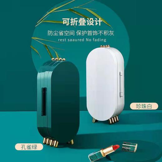 【多层可折叠首饰盒】复古中国风多层轻奢精致收纳盒 家用饰品耳环耳钉屏风首饰盒 商品图2