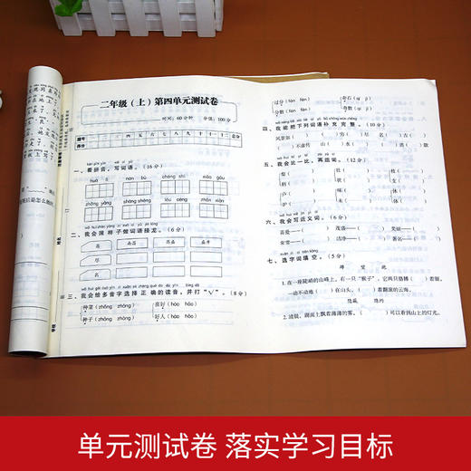 (仓发) 小学二年级语文试卷上册RJ人教版名师教你期末冲刺100分单元月考专项期中期末测试卷总复习模拟试卷密卷/湖南教育出版社/开心考试研究中心/9787553955476 商品图2