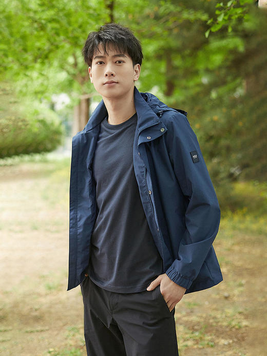 【4F】AIGLE艾高22春夏新品男UPF40+防紫外线防晒衣速干排汗户外短袖T恤 商品图2