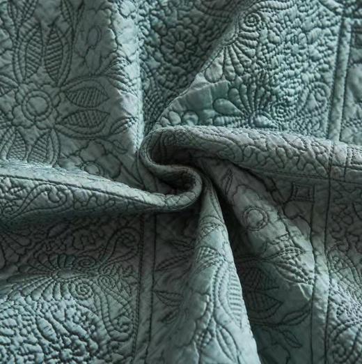 60s素色兰精天丝床盖床品三件套-左岸听香 商品图5