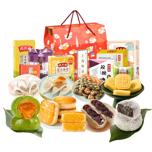 上海味道沈大成传统糕点点心零食年货礼盒装过年送礼大礼包 商品图5