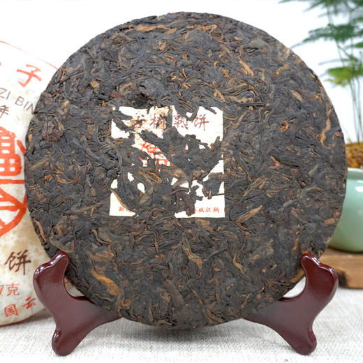 【精品熟茶】2008年老福今古树熟茶饼 精品熟茶真品高品质老熟茶 商品图3