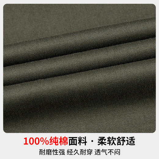 工地工作服夏季降温风扇服带风扇的衣服工人厂服纯棉户外衣服 商品图4