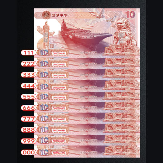 【预定】中国航母纪念银臻藏套装 商品图6