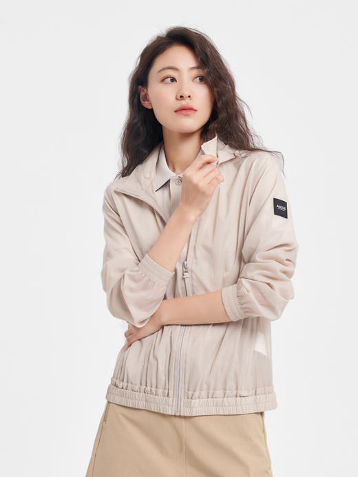 【4F】AIGLE艾高春夏新品CATHRYN女士轻量防泼水易打包夹克户外皮肤衣 商品图2