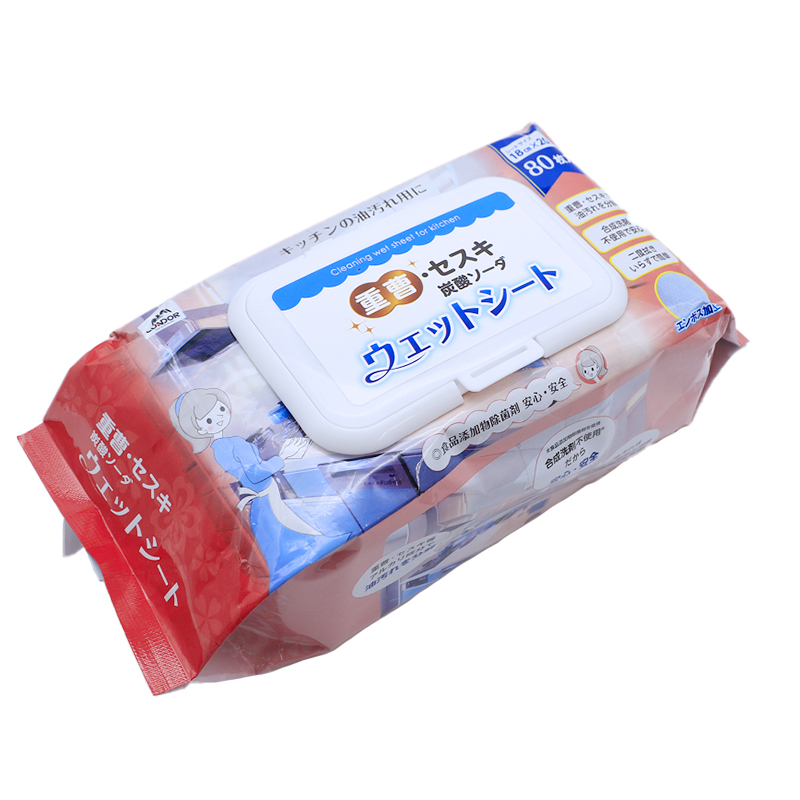 【CONDOR】日本山崎厨房清洁湿巾 80抽/包