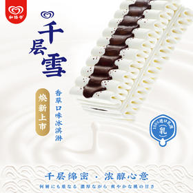 62g和路雪千层雪棒香草冰淇淋