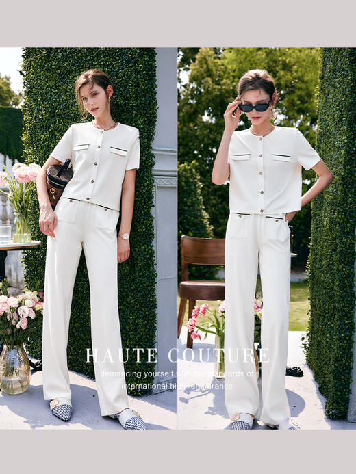 欧芮儿OLrain法式小香风时尚套装女夏季2022气质名媛高级感两件套 商品图3