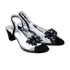 断码特价36码&38码——西班牙原产时尚舒适女时装鞋T1970A黑色/透明（公主水晶鞋系列） 商品缩略图7