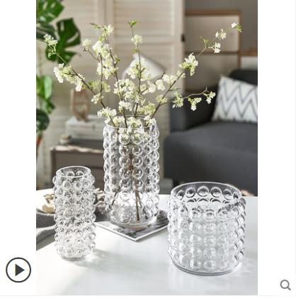 北欧轻奢（ 泡泡 ）玻璃花瓶 商品图0