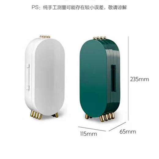 【多层可折叠首饰盒】复古中国风多层轻奢精致收纳盒 家用饰品耳环耳钉屏风首饰盒 商品图3