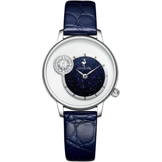 【ROROLOVE】宣爱Announce系列 天然钻石手表女新款精致轻奢女表情人节礼物（13颗钻） 商品图2