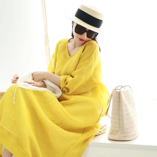 【线上专属】连衣裙（22707441-栀子） 商品图1