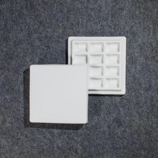 【庆学堂】景德镇带盖陶瓷调色盘 商品图9