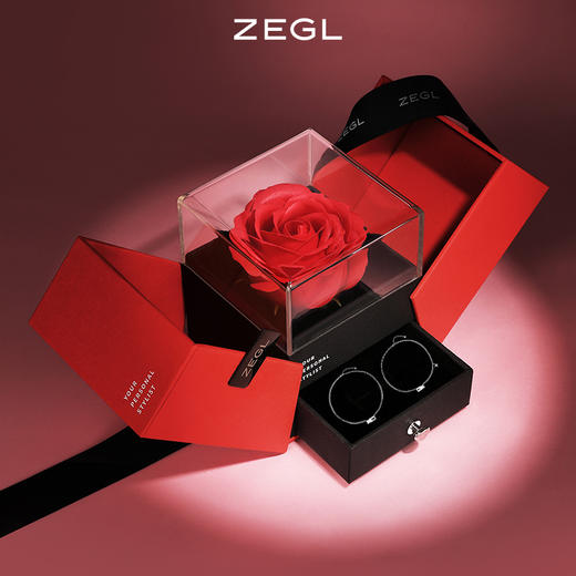 ZEGL设计师小情书情侣项链女一对小众设计锁骨链情人节礼物送女友 商品图7