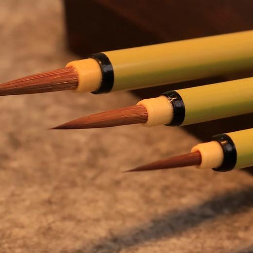 【庆学堂】传统叶筋狼毫勾线笔毛笔 商品图3