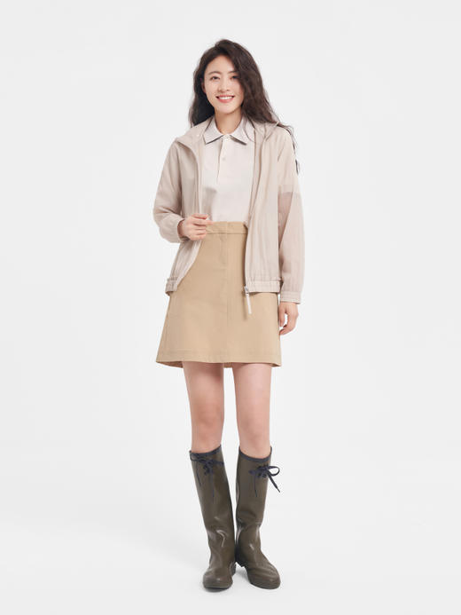 【4F】AIGLE艾高春夏新品CATHRYN女士轻量防泼水易打包夹克户外皮肤衣 商品图3