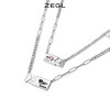 ZEGL设计师小情书情侣项链女一对小众设计锁骨链情人节礼物送女友 商品缩略图0