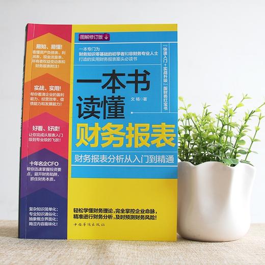 (仓发) 一本书读懂财务报表：财务报表分析从入门到精通（图解修订版）管理会计  财务管理书籍/中国华侨出版社/文杨/9787511346629 商品图1