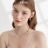 ZEGL设计师Z-box系列紫色蝴蝶叠戴项链女轻奢小众蛇骨链夏锁骨链 商品缩略图8