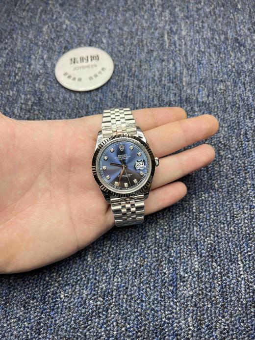 劳力士日志型 蓝盘钻面 41mm 男士腕表
表径：41mm 商品图8