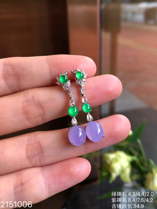 2151006，蛋面耳坠，32999 商品图3