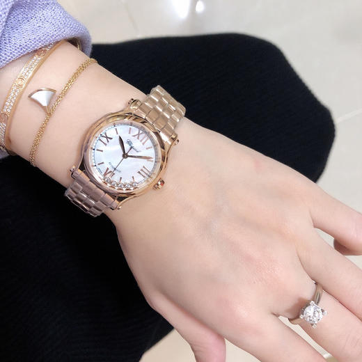 萧邦NR快乐钻系列 5钻新款30mm 女士腕表 商品图2