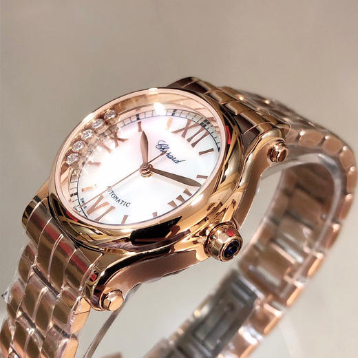 萧邦NR快乐钻系列 5钻新款30mm 女士腕表 商品图5