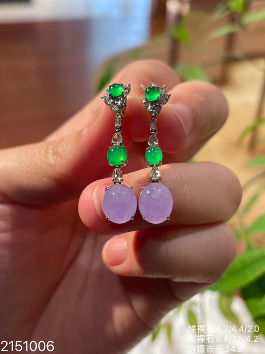 2151006，蛋面耳坠，32999 商品图1