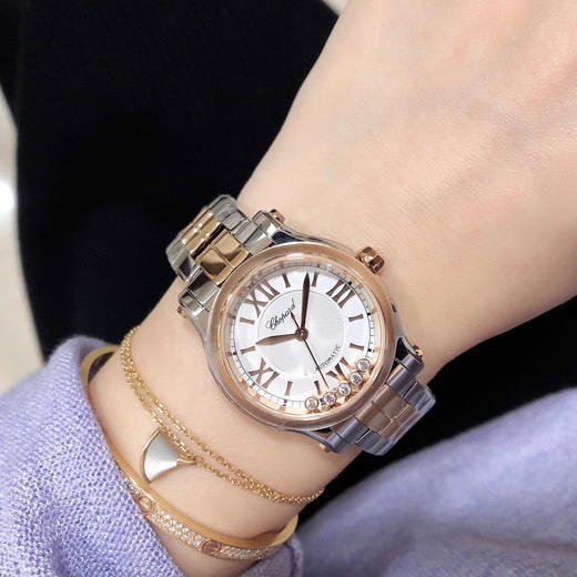 萧邦NR快乐钻系列 5钻新款30mm 女士腕表 商品图0