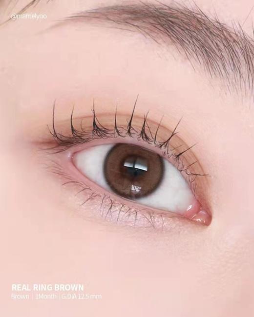 Olens月抛 ·氧气棕&氧气灰·Real ring系列| 14.0mm超小直径 商品图4