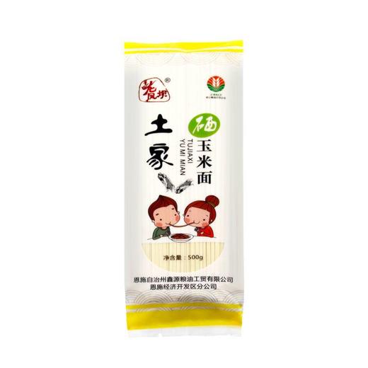 千户土家 土家 硒玉米面条 500g*3 商品图0