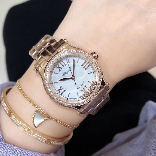 萧邦NR快乐钻系列 5钻新款30mm 女士腕表 商品图0
