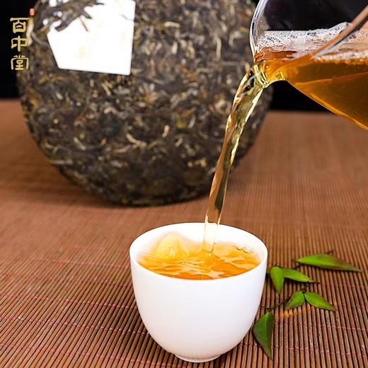 百中堂 2022年跃虎星辰生肖纪念饼 高山乔木普洱 生茶357g 商品图1