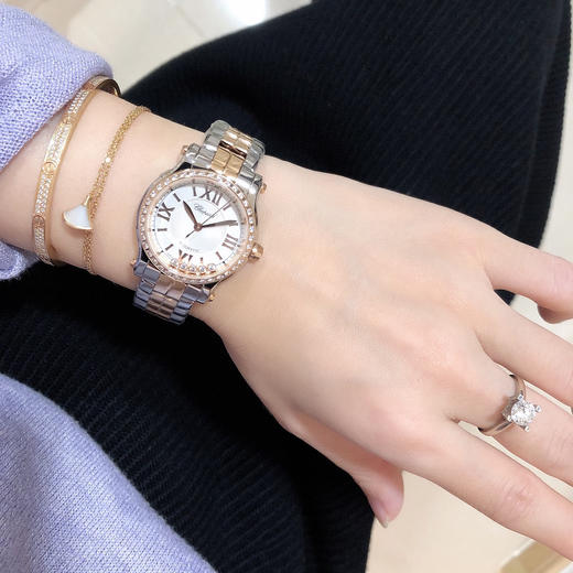 萧邦NR快乐钻系列 5钻新款30mm 女士腕表 商品图1