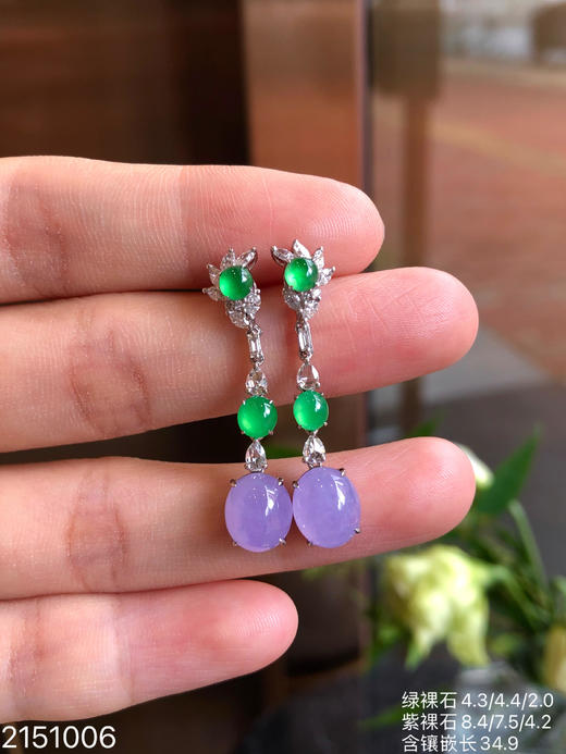 2151006，蛋面耳坠，32999 商品图5