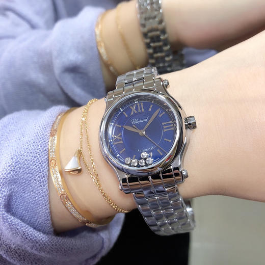 萧邦NR快乐钻系列 5钻新款30mm 女士腕表 商品图3