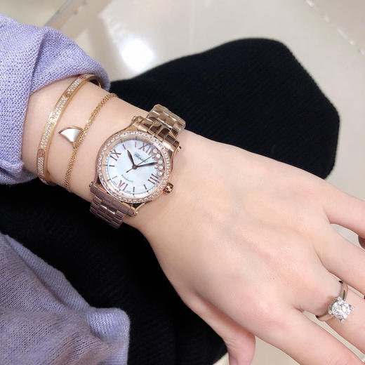 萧邦NR快乐钻系列 5钻新款30mm 女士腕表 商品图1