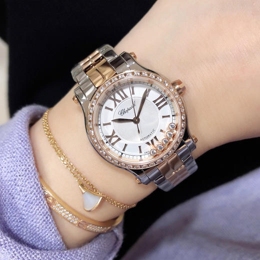 萧邦NR快乐钻系列 5钻新款30mm 女士腕表 商品图2