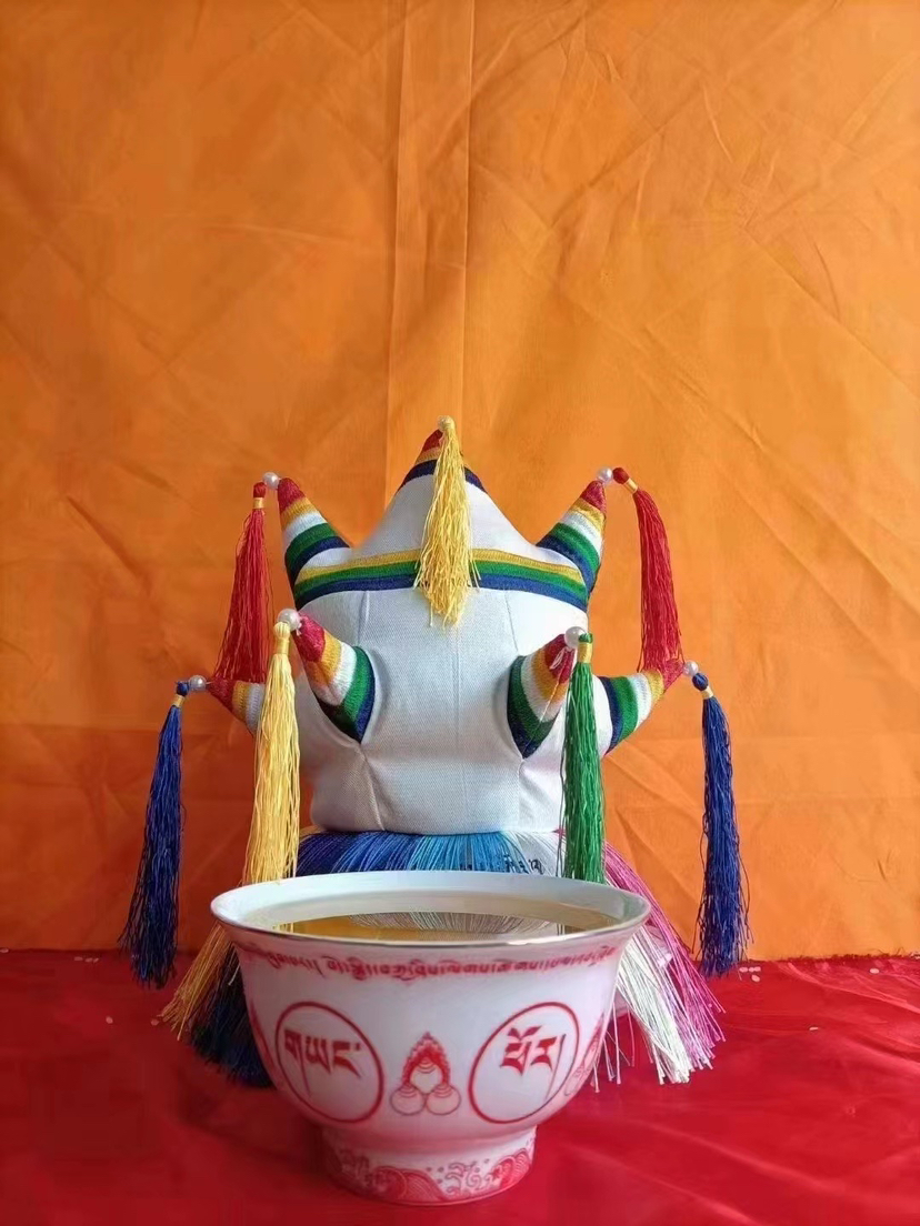 寺庙制作开光加持九乳招财袋财神袋