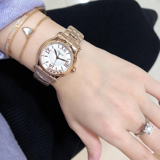 萧邦NR快乐钻系列 5钻新款30mm 女士腕表 商品图2
