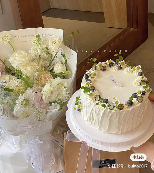 INS风主题，洋甘菊+蓝莓小清新 商品图1