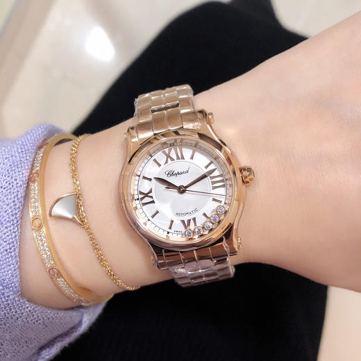 萧邦NR快乐钻系列 5钻新款30mm 女士腕表 商品图1