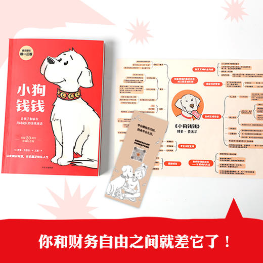 (仓发) 小狗钱钱（附赠免费亲子财商课+理财秘籍思维导图）8岁以上儿童及成人 博多舍费尔 早安一天财务自由 小孩看完也能实践的理财秘籍 给孩子的财商 //9787521726473 商品图4