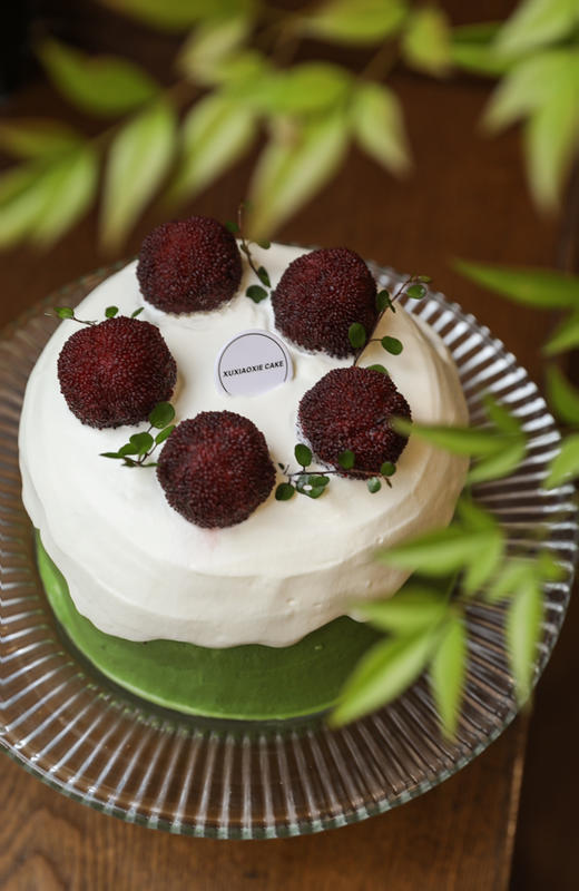 杨梅抹茶（抹茶蛋糕胚➕抹茶甘纳许➕杨梅奶油➕抹茶奶油➕新鲜杨梅） 商品图1