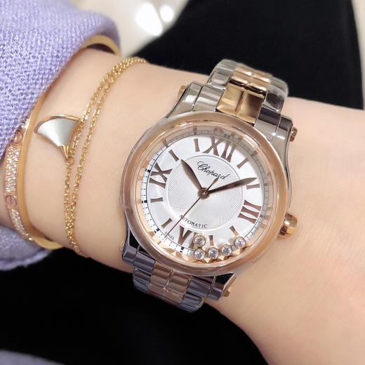 萧邦NR快乐钻系列 5钻新款30mm 女士腕表 商品图2