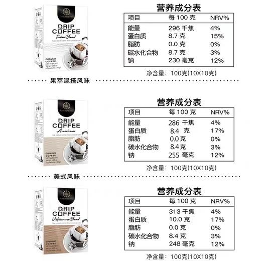 YF|中原传奇挂耳式滴虑咖啡越式风味-100g*2盒【普通快递】 商品图3