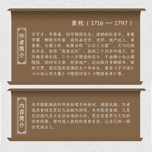 (仓发) 随园食单 不负好食光/中国轻工业出版社/袁枚/9787518426928 商品图2