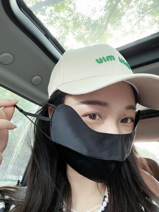 贴身物品不tui换|真丝fang晒口罩，现货-- 商品图6