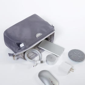 又见美物 大容量敞口化妆包洗漱包手拿包数码收纳包 EB1114